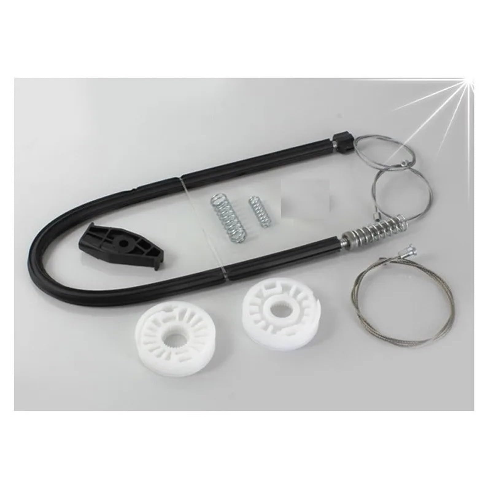 ISSRDFEQ Window Regulator Electric Regulator Repair KIT FIT for VW Beetle Cabrio Convertible Rear Right 2003-2010 Window Winder