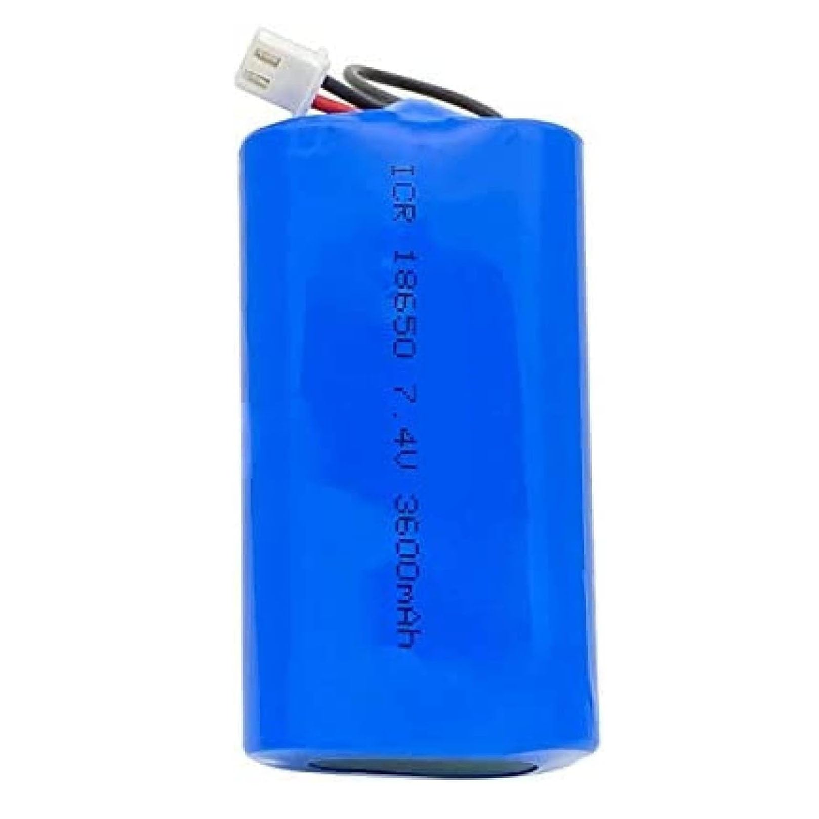 Batteria agli ioni di Litio 18650 7.4V 3600mah/5200mah Batteria Ricaricabile per megafono Altoparlante Torcia Power Bank con Spina XH,3600mah