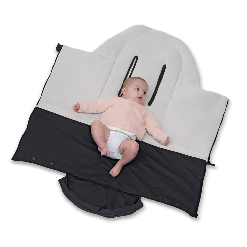 Foppapedretti Kalor Sacco Invernale Universale 2in1 per navicella, ovetto e passeggino, Cream