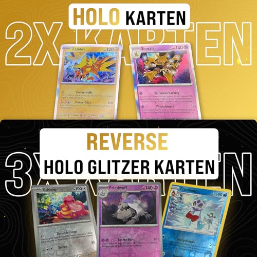 Ziegelsammler Set Deutsch – Karten 50 Originale Sammelkarten, 2 Holo & 3 Reverse Holo Karten, Keine Doppelten, Weihnachten oder Ostern für Kinder, Sammler & Fans – Bild 4