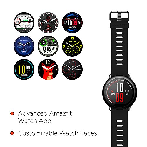 Image of Amazfit Pace A1612 Multisport Smartwatch (Black)