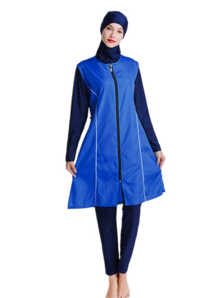 Buy CaptainSwim Women Modest Muslim Swimsuit Full Coverage Swimwear