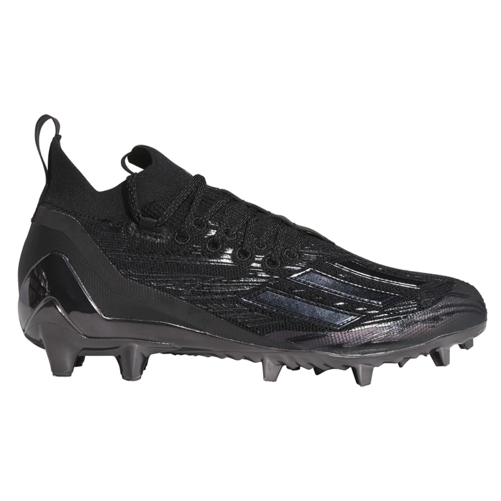 Adidas Adizero Cleats Mens Shoes Size 9, Color: Core Black/Core Black/Grey Five-Black