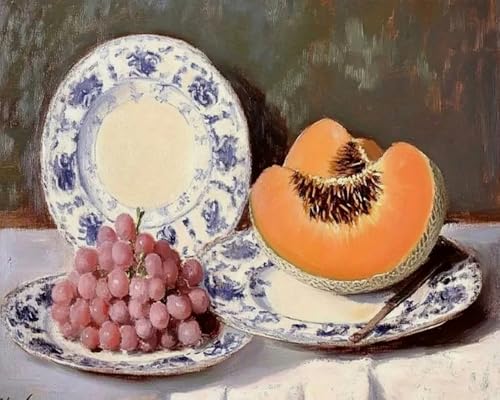 Broderie diamant 5D kit complet canevas peinture diamant illustration fruits 40x50