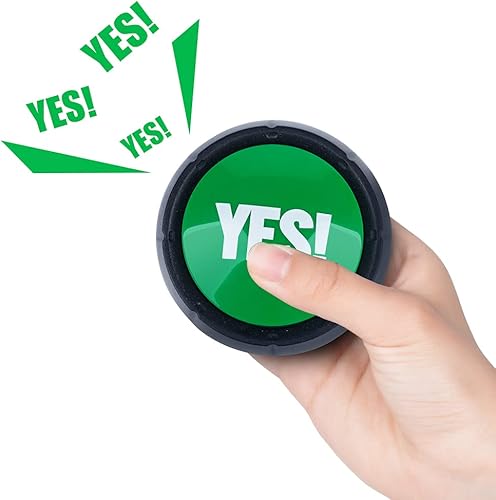 Miniatura 5 de MyMealivos Divertido juguete con botón de zumbador, regalos de broma, adición de juegos, relleno de calcetines (sí no)