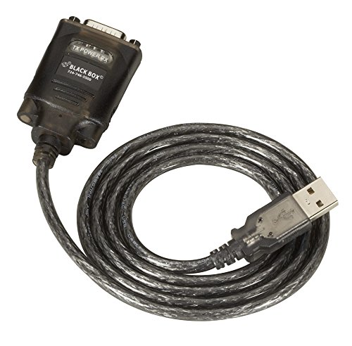 Black Box USB Solo (USB to Serial), DB9 (Male) with Cable, 3.7 ft. (111.8 cm)