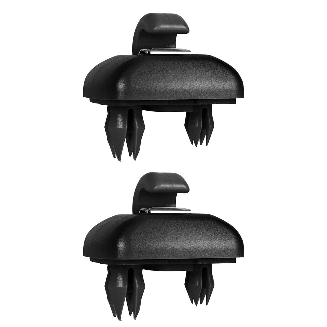 Car Sun Visor Clip Hooks, Pack of 2, Hooks for Sun Visors, Auto Sun Visor Clip Hook Bracket Hanger Replacement, Auto Sun Visor Hooks, with Audi A1 A3 A4 A5 Q3 Q5 (8E0 857 562) A7 B6 B7 B8 S4 S5