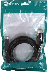 CABO DISPLAYPORT PARA HDMI 1.4V 1.8M HDP18 – VINIK