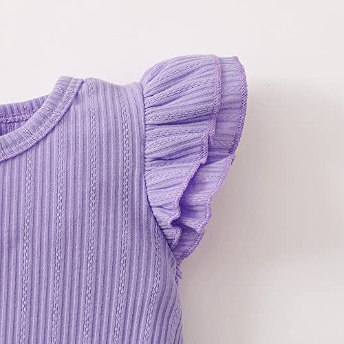 SUNNY PIGGY Baby Girl Clothes Infant Newborn Girls Summer Outfits Baby Clothing Romper Shorts Set 0-3 3-6 6-12 12-18 Months4