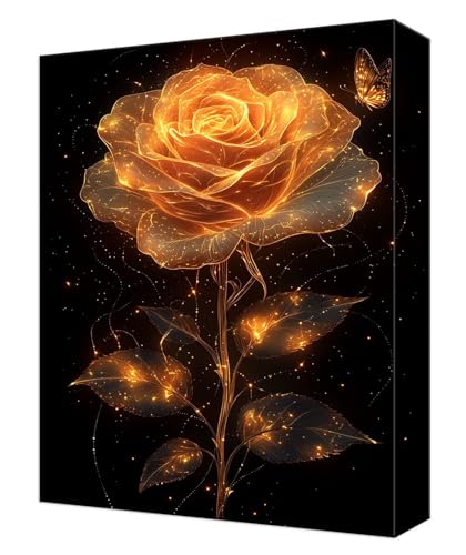 Peinture par numéro Rêve Rose une idée cadeau femme originale pour loisirs