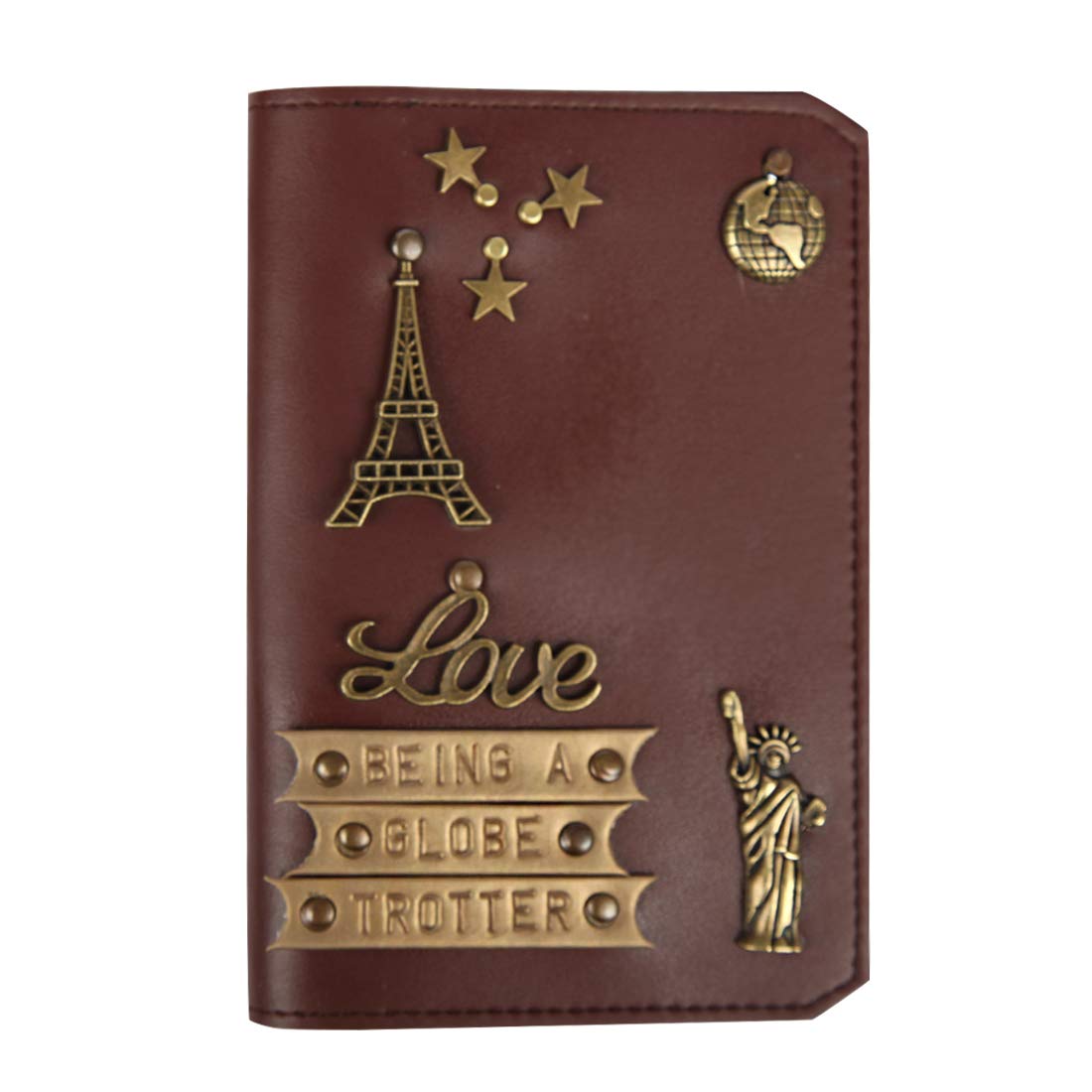 The Bling Stores being A Globe Trotter Finish PU Leather Quoted Passport Covers for Your Men's and Women's & Loved Once