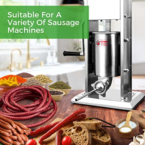 Ybsvo 8Mm Stainless Steel Sausage Stuffing Tubes And Sausage Stuffer Funnels For #5 Sausage Stuffers #TOP4