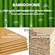 BAMBOOHOMIE Neugeborenen-Geschenk-Holzkiste, Baby-Geschenkkorb mit Griff, Bambus-Dekorbox, Kleiderständer und Aufbewahrungsbox für Babys, Puppen und Haustiere (Weiß, Groß)