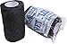 Dura-Tech Vet Flex Black Bandage First Aid Wrap | for Horses, Dogs and Others | Self-Adhesive Cohesive Tape | 4” Wide and 5 Yards of Length | Package of 18 Rolls