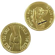 Heads Tails Pin Up Challenge Coin ManPak 5 Coin Set Gift for Men