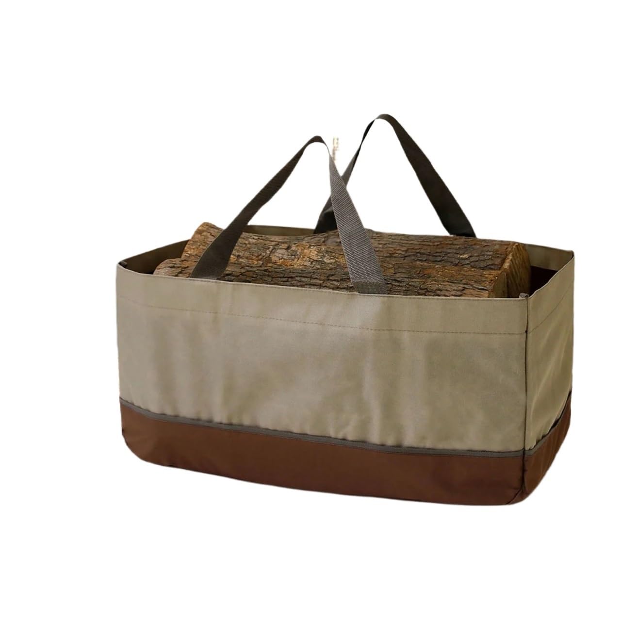 Firewood Log Carrier Large Storage Bags Wax Tote Fire Wood Holder Organizer Bag Fireplace Accessories For Wood