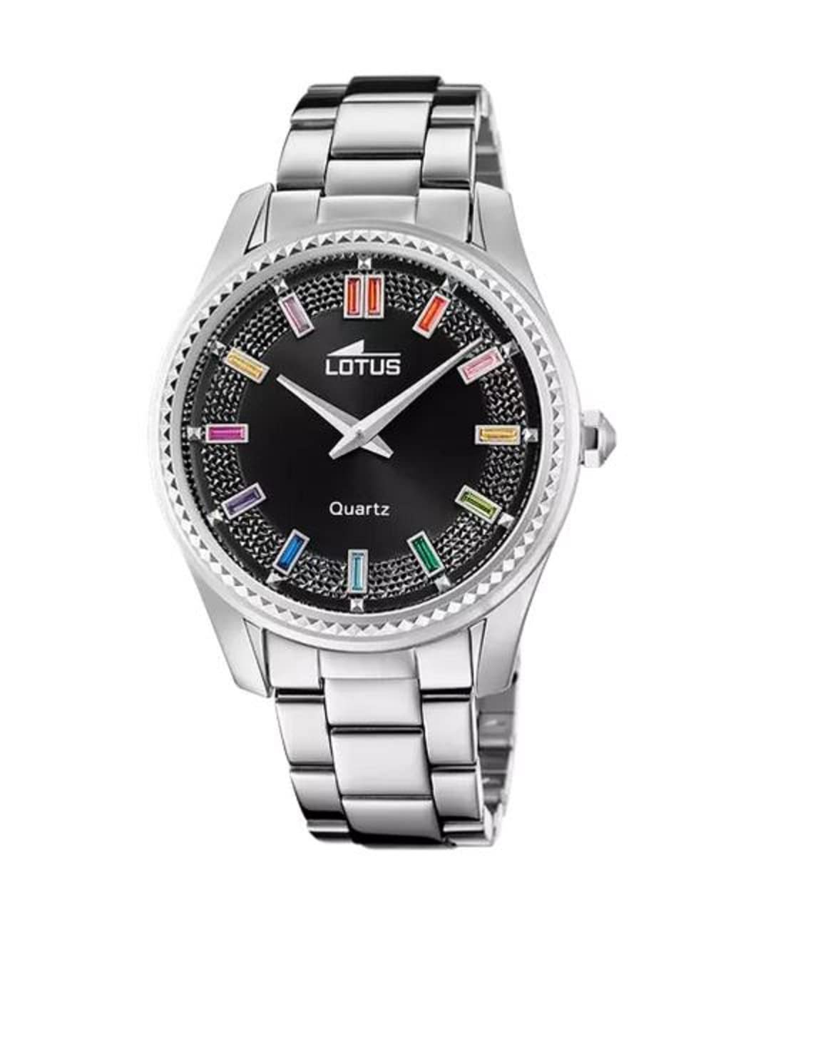 LOTUS Orologio Donna Analogico in Acciaio Inossidabile 316l Argentato | Movimento al Quarzo, Vetro Minerale ad Alta Resistenza, Impermeabile 5 ATM, Special Prices 18898/6