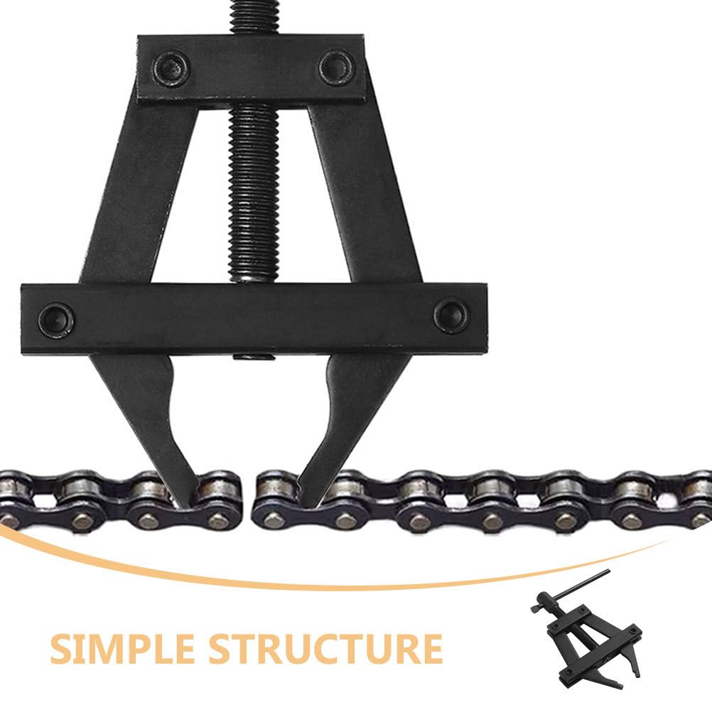 ULTECHNOVO Tensor De Cadena Para Motocicleta Herramienta Multifuncional De Acero 6.10X4.17X0.51 Pulgadas Para Ajuste Corte Y Mantenimiento De Cadenas Moto Y Equipos Industriales