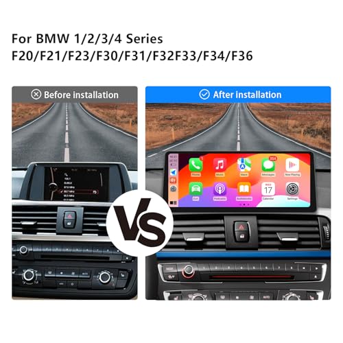 12.3 pulgadas CarPlay para BMW Serie 1 2 3 4 F20 F30 EVO miniatura 3