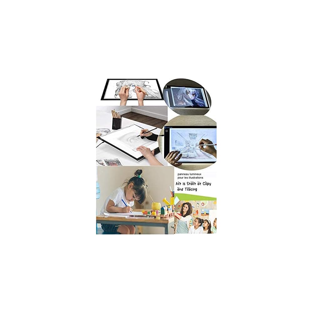 Buy XIAOSTAR Light Box Drawing A4,Tracing Board with Brightness Adjustable for Artists