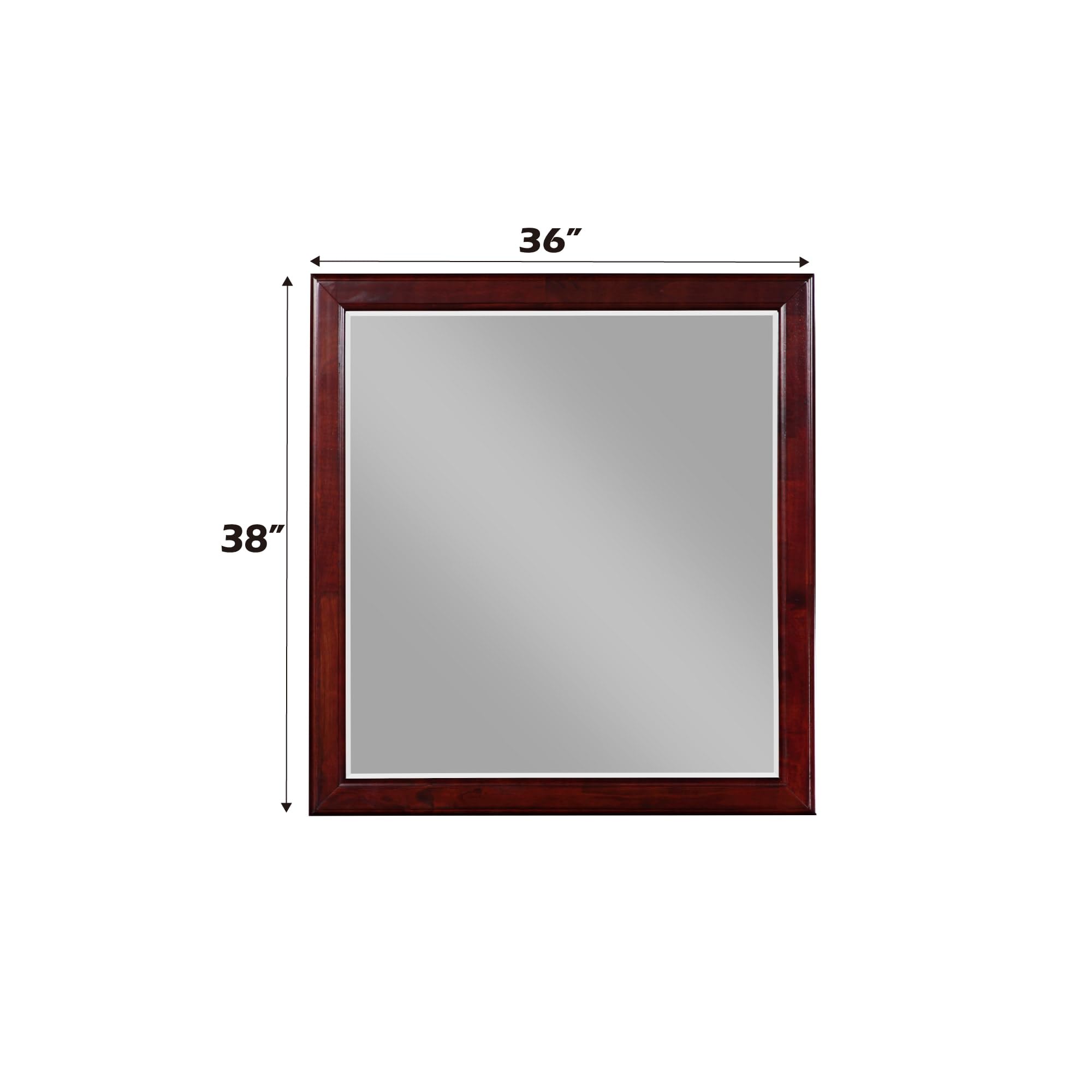 ACME Furniture FRESNO MIRROR  ミラー Amazon.co.jp: ACME Furniture FRESNO MIRROR ミラー ブラウン