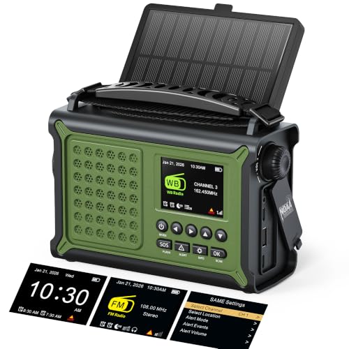 Mesqool S.A.M.E. NOAA Weather Radio Pro