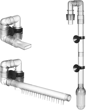 1set Accessories Fish Water Tubing Canister Intake Replacement Tube Filters Accessory of Tank Outflow Parts Aquarium Inflow Plastic