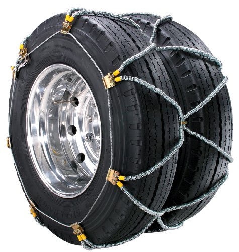 SCC ZT970 Super Z Dual and Triple Heavy Duty Truck Tire Traction Chain with QuikDraw Tensioning - Pack of 1