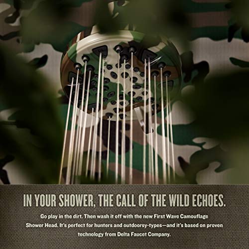 Foundations First Wave 3Spray TouchClean Camo Shower Head