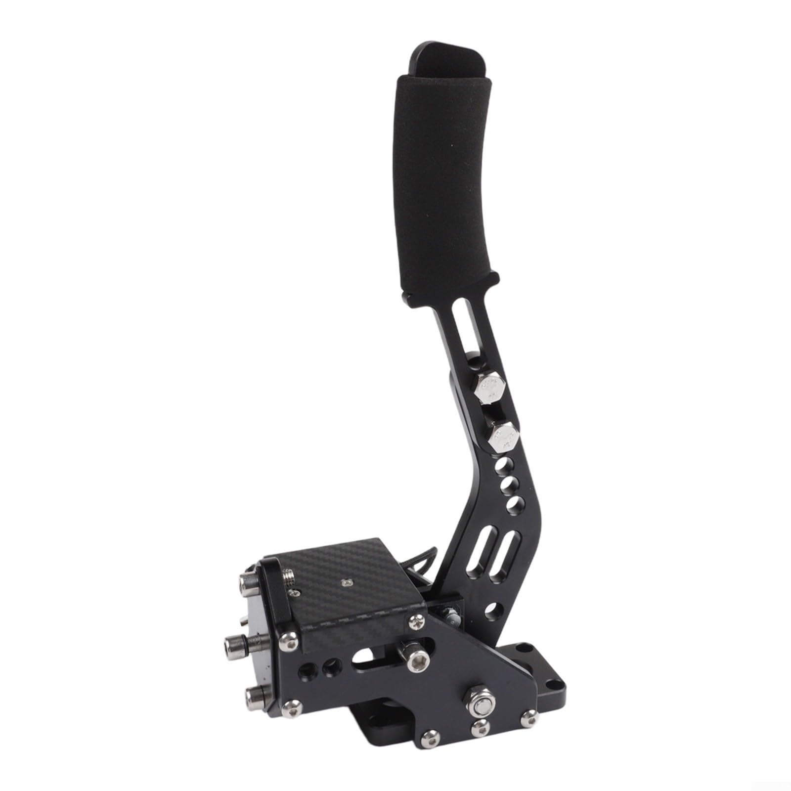 Freno a mano Sim Racing per giochi per PC con tecnologia Hall Sensor – Resistenza regolabile a molla in alluminio costruzione per deriva adatto per logitech per G29 G920 G27 (nero)