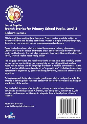 Luc et Sophie French Stories for Primary School Pupils, Level 3: 7 Specially Written Short Stories to Develop Reading Fluency (French Edition) - Image 2