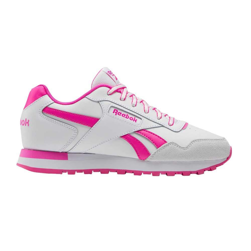 Reebok ROYAL GLIDE Sneaker, FTWWHT/PUGRY2/LASPIN, 5.5 UK