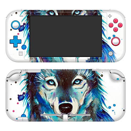 Head Case Designs Officially Licensed Pixie Cold Ice Wolf Art Mix Vinyl Sticker Gaming Skin Decal Cover Compatible with Nintendo Switch Lite