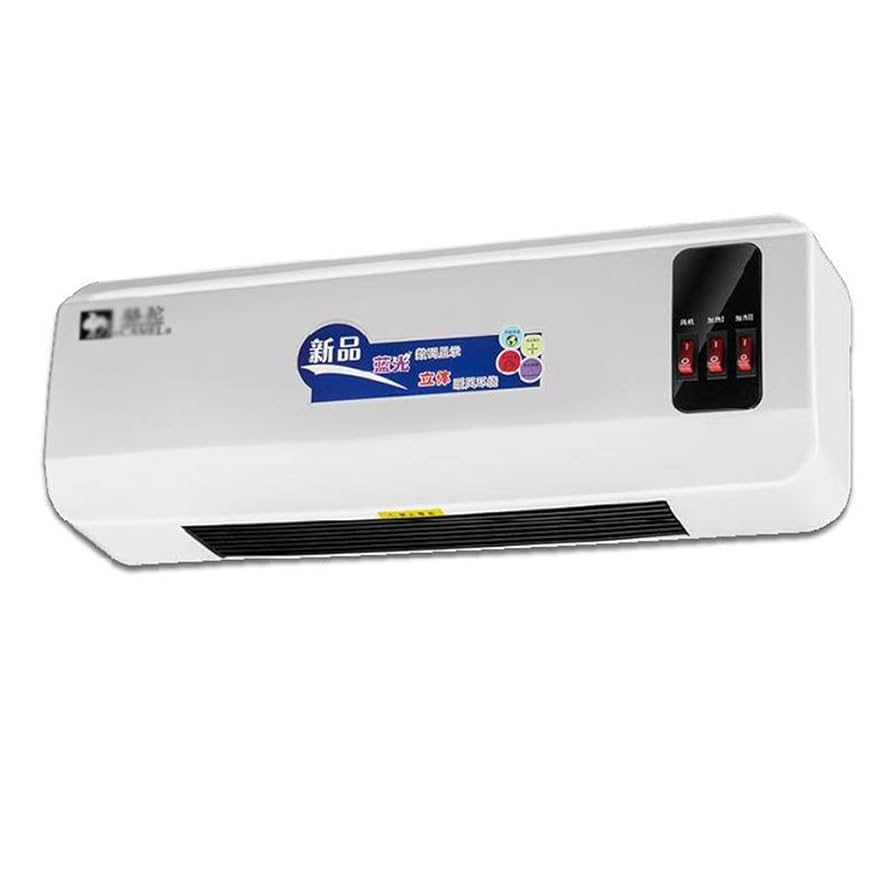 壁掛式　 電気ヒーター 温度調整可能 Amazon | 小型省エネ壁掛けヒーター、家庭用バスルーム2000w