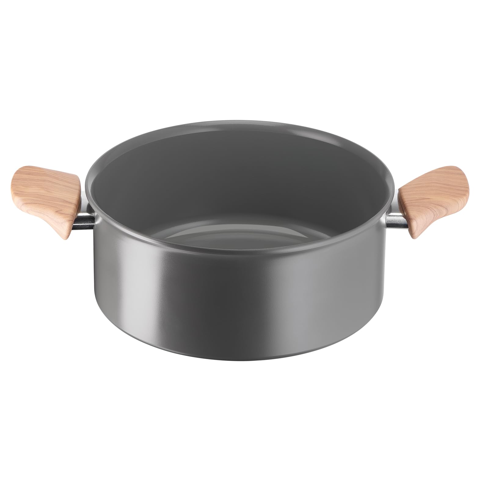 Lagostina Vivissima, Casseruola Fonda Antiaderente 20 cm con Due Manici, Rivestimento in Ceramica, Riscaldamento Rapido e Cottura Uniforme, Adatta a Tutte le Fonti di Calore Inclusa Induzione