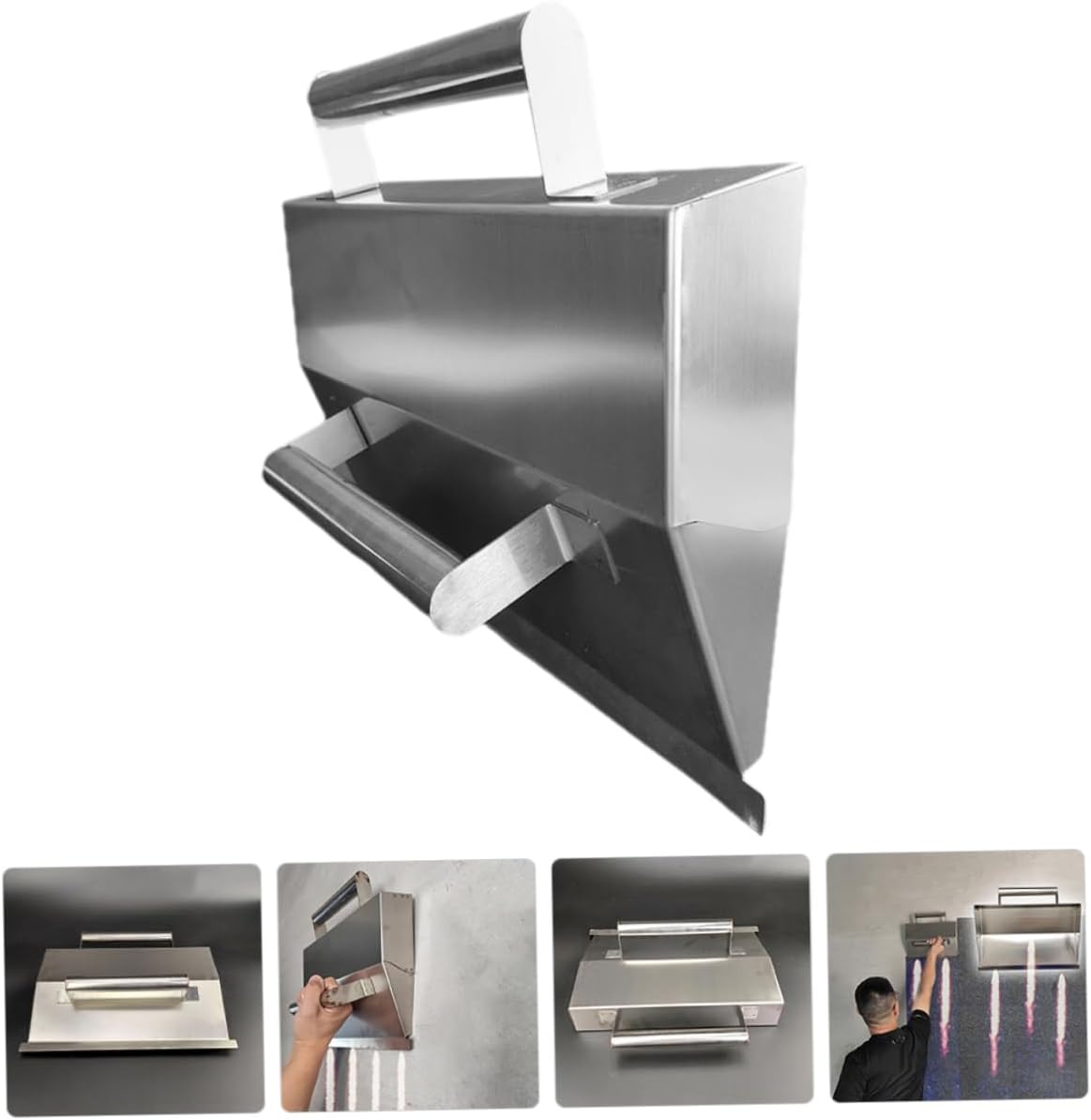 Concrete Trowel Drywall Finishing Tool Wall Plastering Rub Multi-functional Hand Tool for Internal Wall