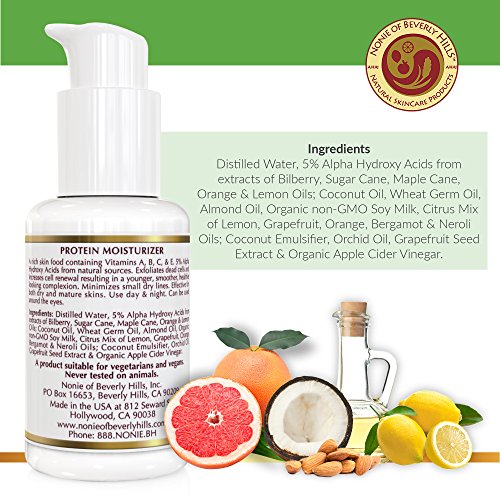Nonie AHA Protein Moisturizer for Dry/Mature Skin