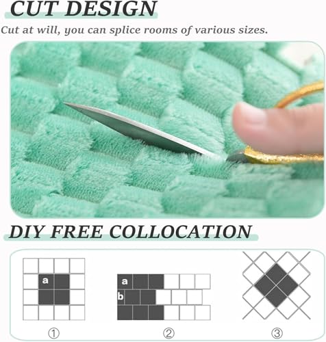 Cuadrados de espuma tipo rompecabezas esponjosos para dormitorio 6