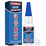 Ceramic Glue 30g, Clear Ceramic Glue Repair for Pottery, Dishes, Tiles, DIY Crafts, Waterproof, Heat-Resistant, with Anti-Clog Cap(Clear, Ceramics Glue)