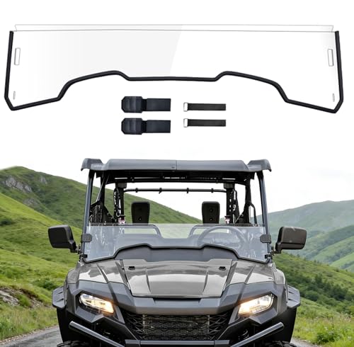 Pare-brise avant pour Honda Pioneer 700-2 700-4 ultra résistant et plus solide que le verre