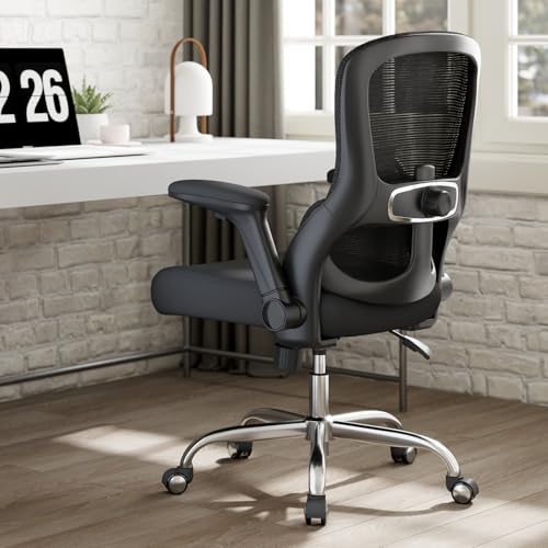 Office Chair - Computer Desk Chairs Comfy, Mesh High-Back Gaming Chair with Adjustable Lumbar Support, Executive Task Chair for Adults