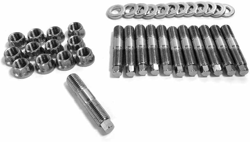 Fleece Performance - 94-18 Dodge Cummins 2500-3500 Exhaust Manifold Stud Kit - 7mm External Hex Head (FPE-34771)