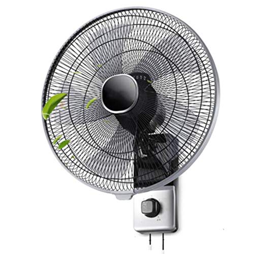 Genérico Ventilador De Pared, Ajuste De 3 Velocidades, Oscilación De 60 Cm, Motor Silencioso, Función De Temporizador por Control Remoto (Mechanical 18 Inches)