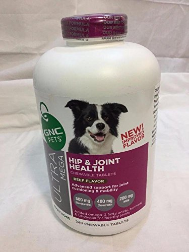 GNC Pets Ultra Mega Hip and Joint Health - Adult Dogs - Beef