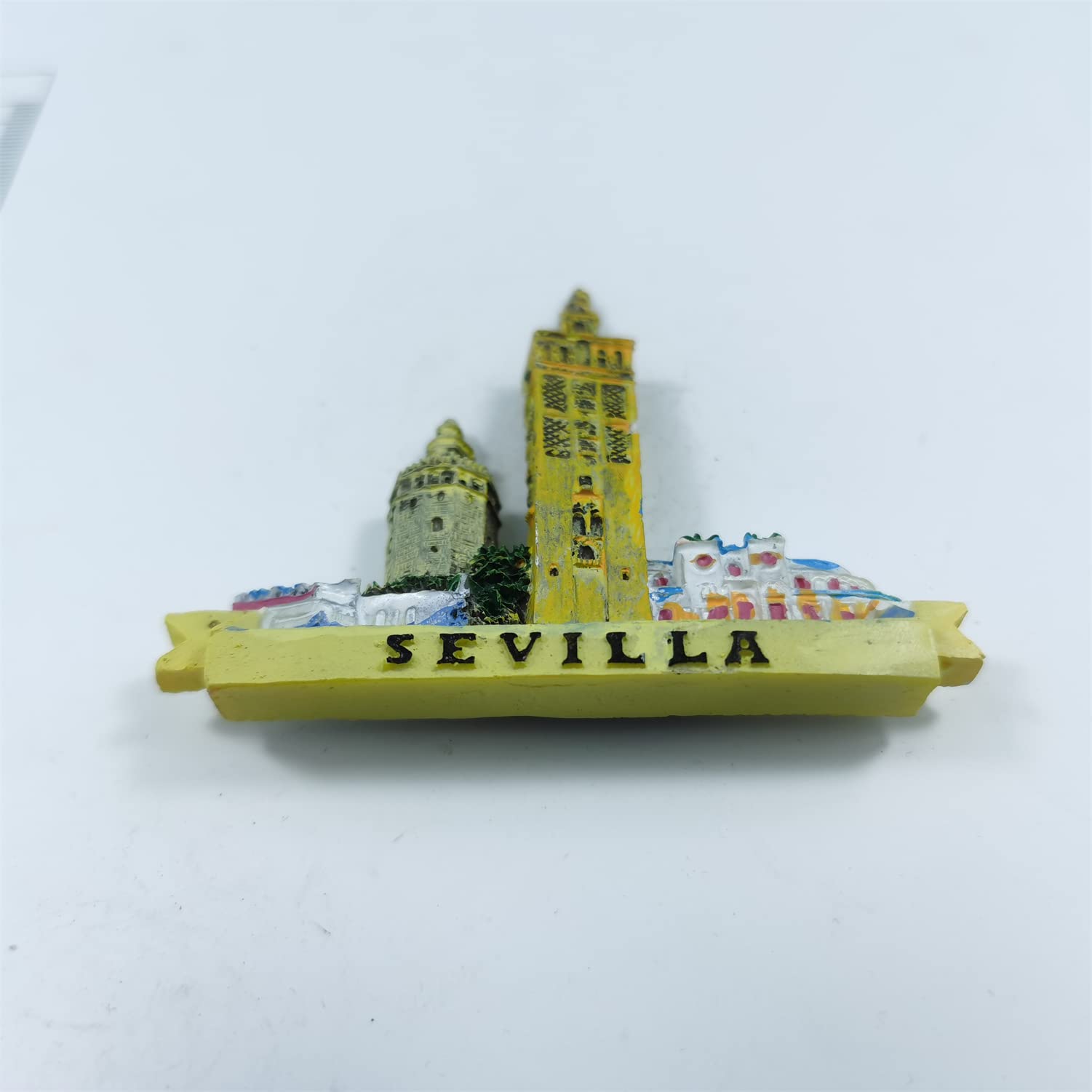 Regalo souvenir con magnete per frigorifero 3D Alicante Spagna, collezione di decorazioni per la casa e la cucina con magnete per frigorifero Alicante fatto a mano in resina  15