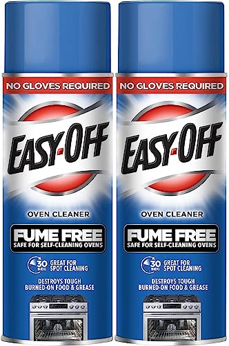 Easy Off Fume Free Oven Cleaner, Lemon 14.5 oz Can - Pack of 2
