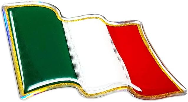 Adesivo 3D Cuore Quattroerre - 60x55mm, Con Resina Poliuretanica, Anti-UV, Brillante - Foto 5