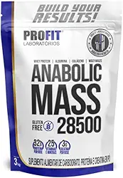 Profit Anabolic Mass 28500 Baunilha 3Kg