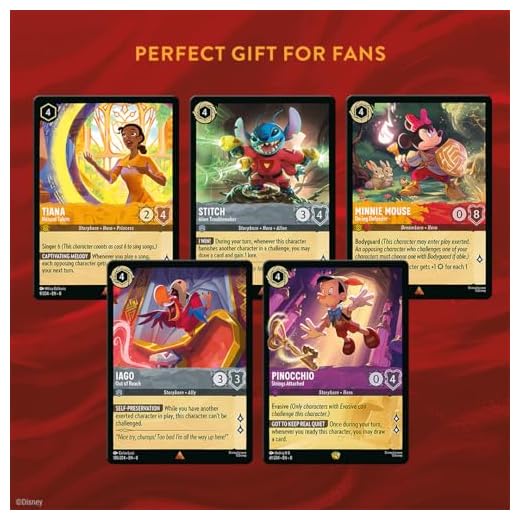 Ravensburger Disney Lorcana Trading Card Game Set