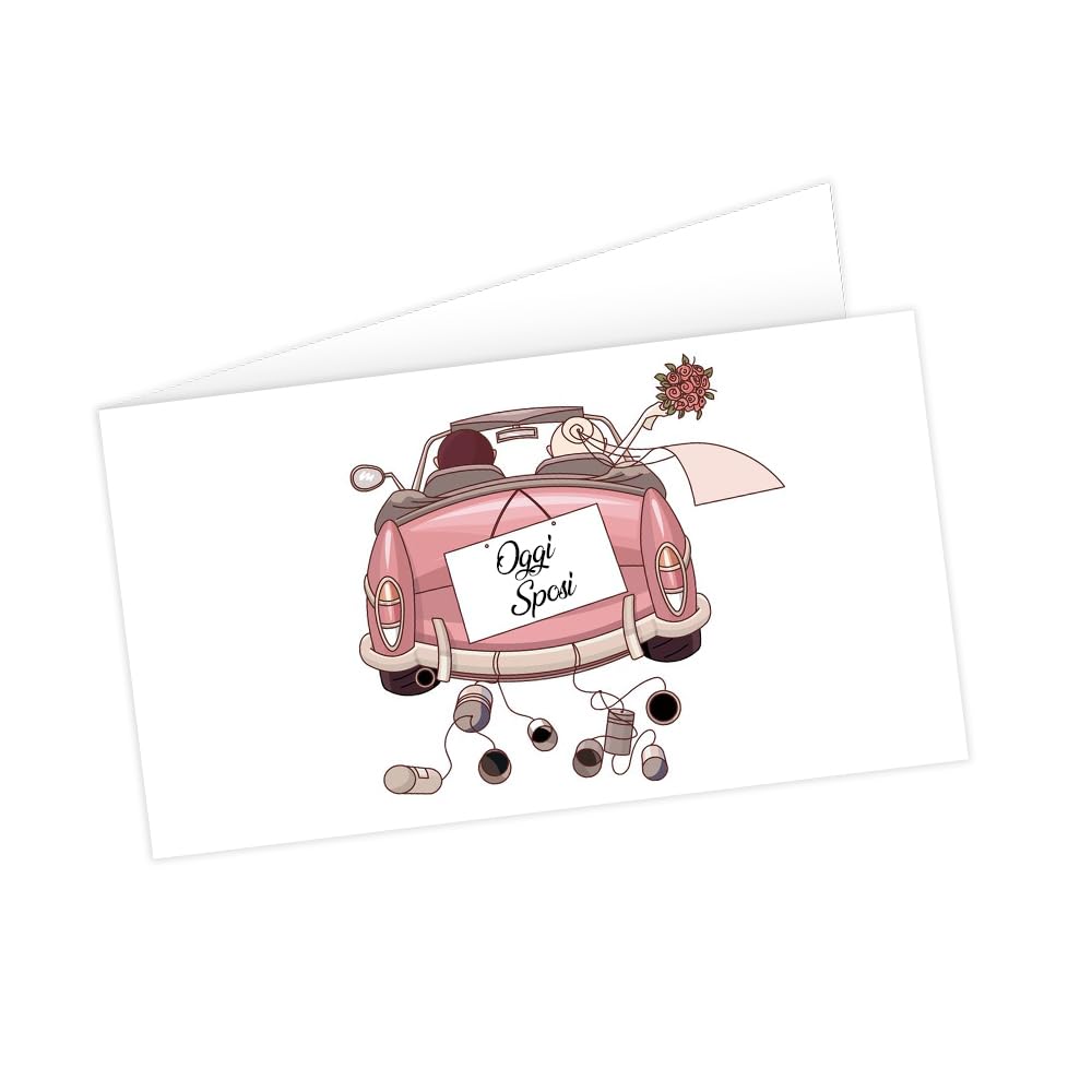 Cormar BIGLIETTINO BOMBONIERA PERSONALIZZATO MATRIMONIO KIT DA 90 PEZZI (8